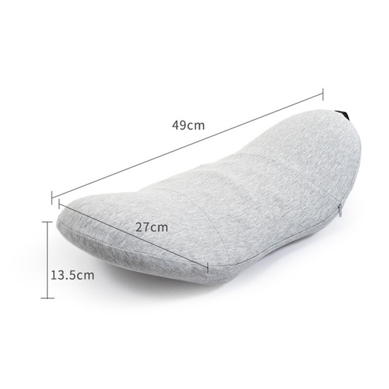 Pregnant Women Lumbar Support Back Pillow Office Chair Car Seat Cushion Memory Foam with Adjustable Strap