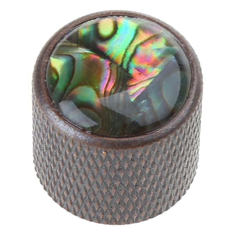 Gitaarknop Roterende elektronische bediening Potentiometerknop Volumeknop Knop Knop Elektrische gitaarknop, schakelknoppen: Licht Groen