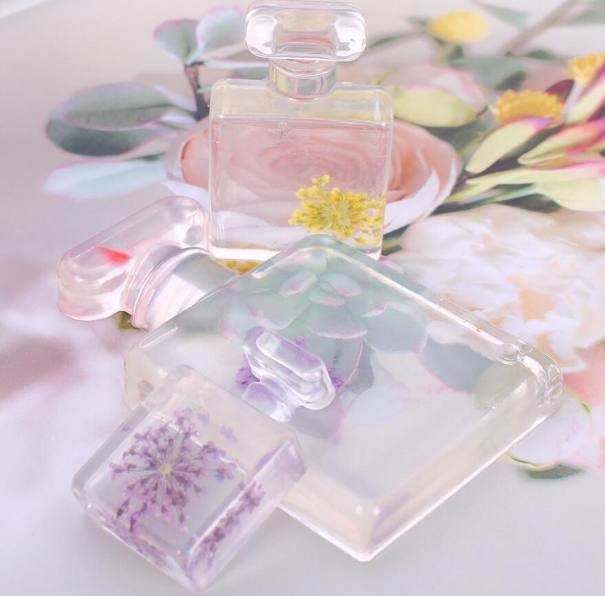 1 sztuk perfumy butelki kryształowe formy silikonowe odlewania zestawy epoksydowe formy żywiczne dla DIY komponenty do wyrobu biżuterii dostarcza zestawy