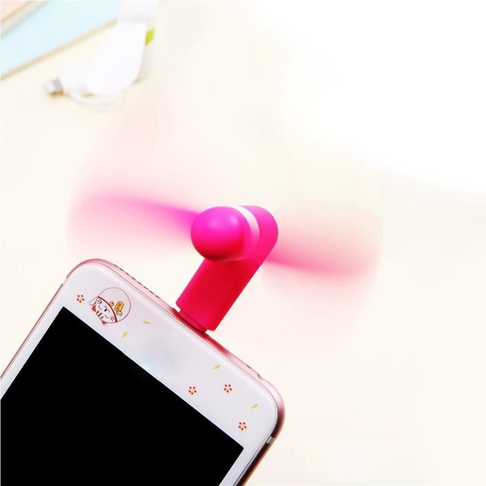 USB Mobile Small Fan Power Cooling Mini Fan Travel Keyboard Desk Laptop Computer PC Flexible S4M9