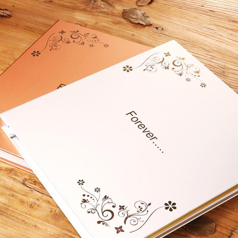 Duży 10w Scrapbooking album fotograficzny Wykonany ręcznie DIY twardy papier zdjęcie ślubne album pamięć albumy ze zdjęciami