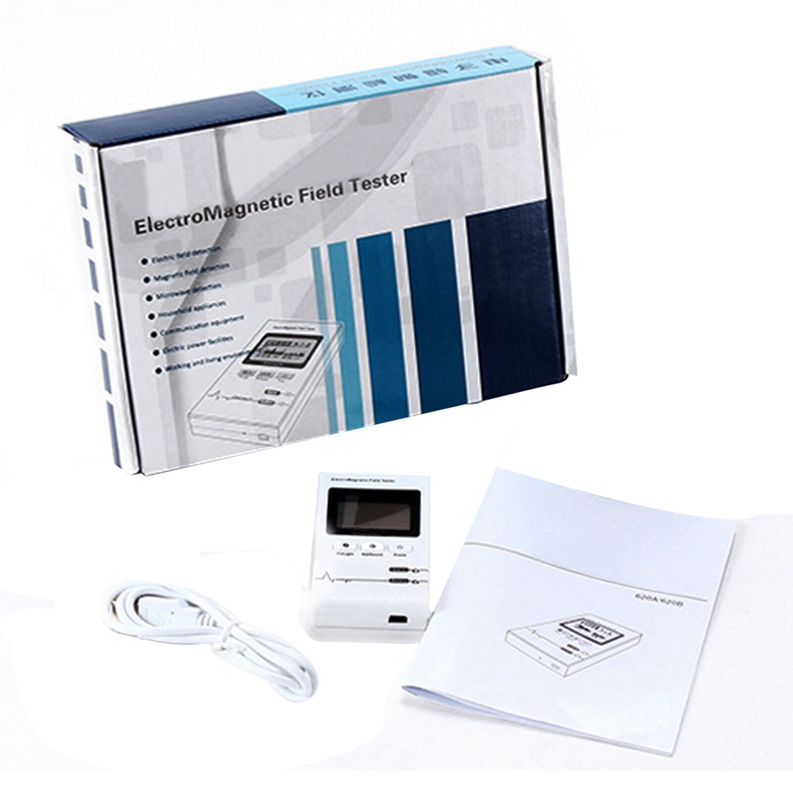 FNIRSI GC-03 Multifunctional Nuclear Radiation Detector 3 IN 1 Electric Field Radiation Vibration Warning