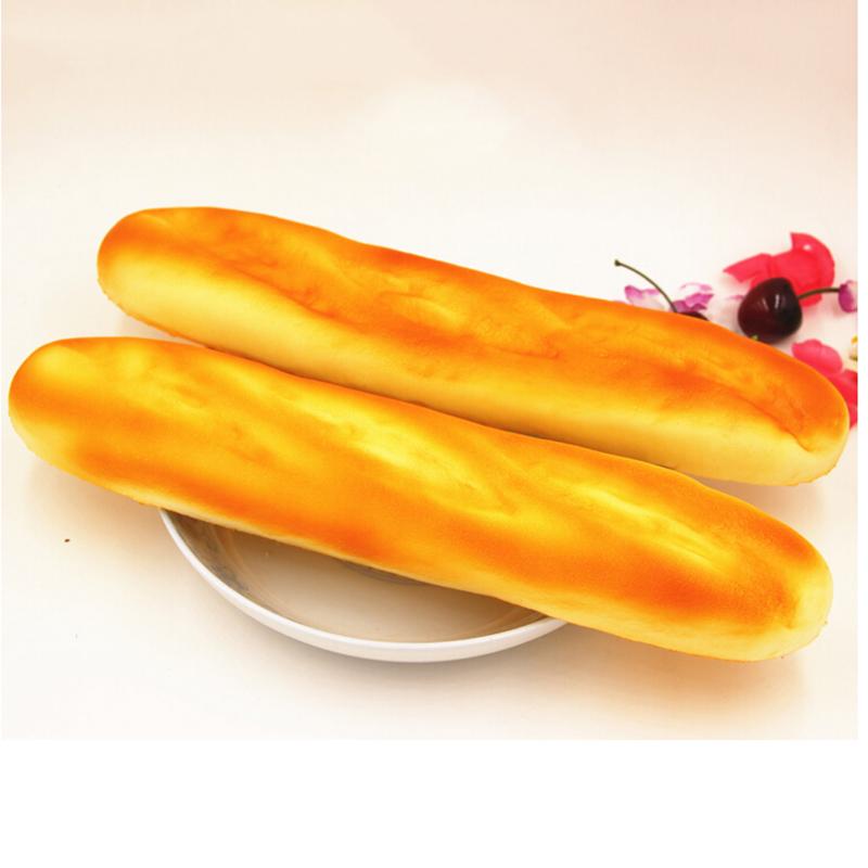 Französisch Baguettes Kawaii Squishy steigend Jumbo Telefon Riemen Nette quetschen betonen freundlicher Kissen Laib Kuchen Brot Spielzeug