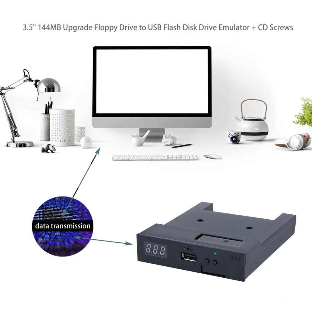 Floppy Disk Drive Usb Emulator SFR1M44-U100K Floppy Disk Drive Met Cd Driver Usb Emulator Simulatie Voor Musical Keyboad