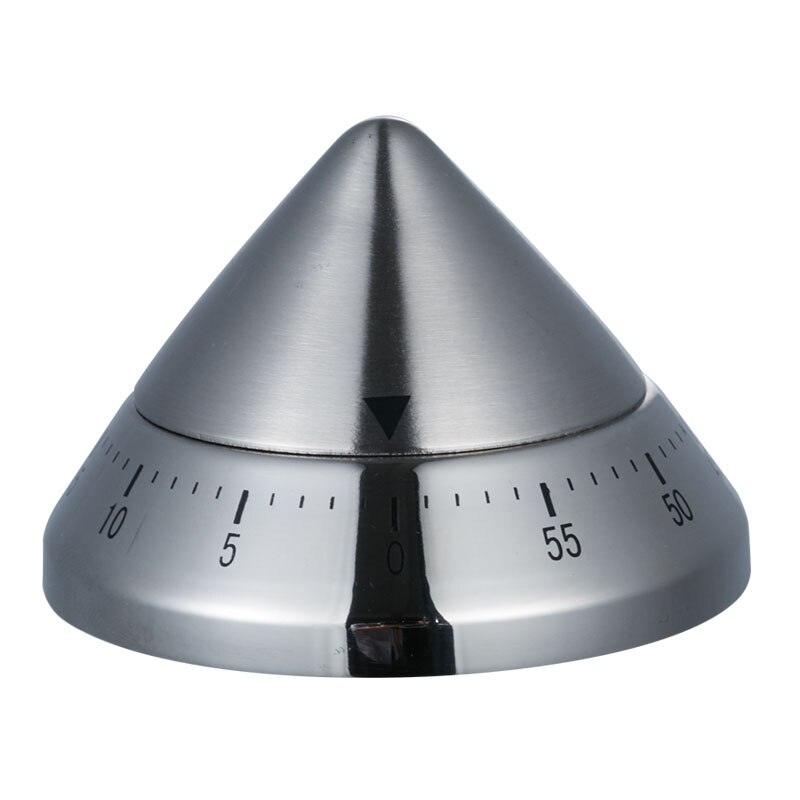 Portable Digital Scale Kitchen Timer Stainless Steel Home Coking Practical for Stopwatch Countdown Alarm Clock No Charging: Cone Shape