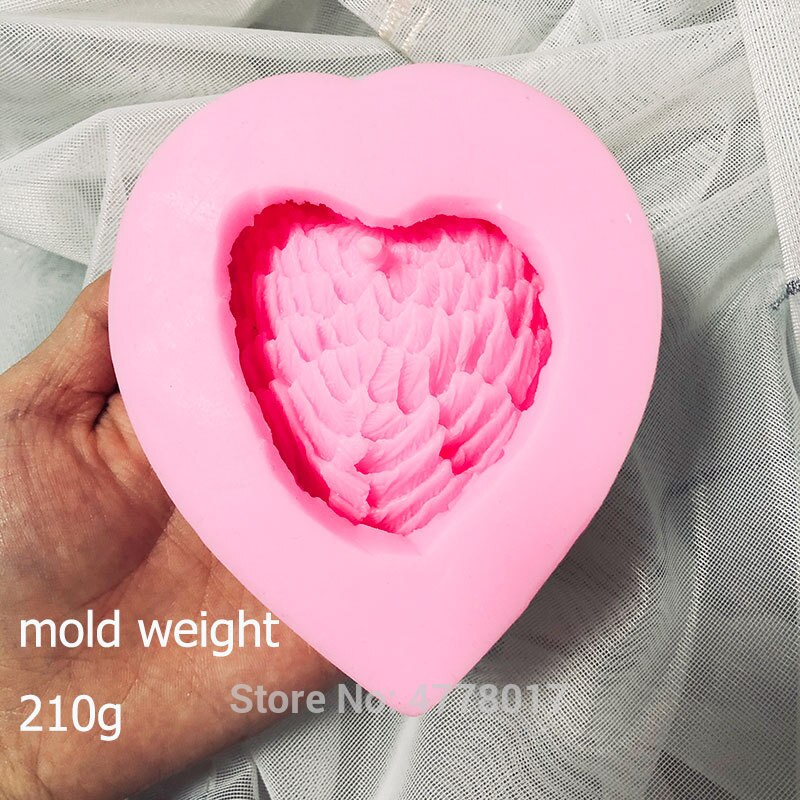 Benedizione angelo ali forma stampi in silicone stampi per gesso gesso decorazione auto stampo in argilla fai da te decorazione domestica in cemento