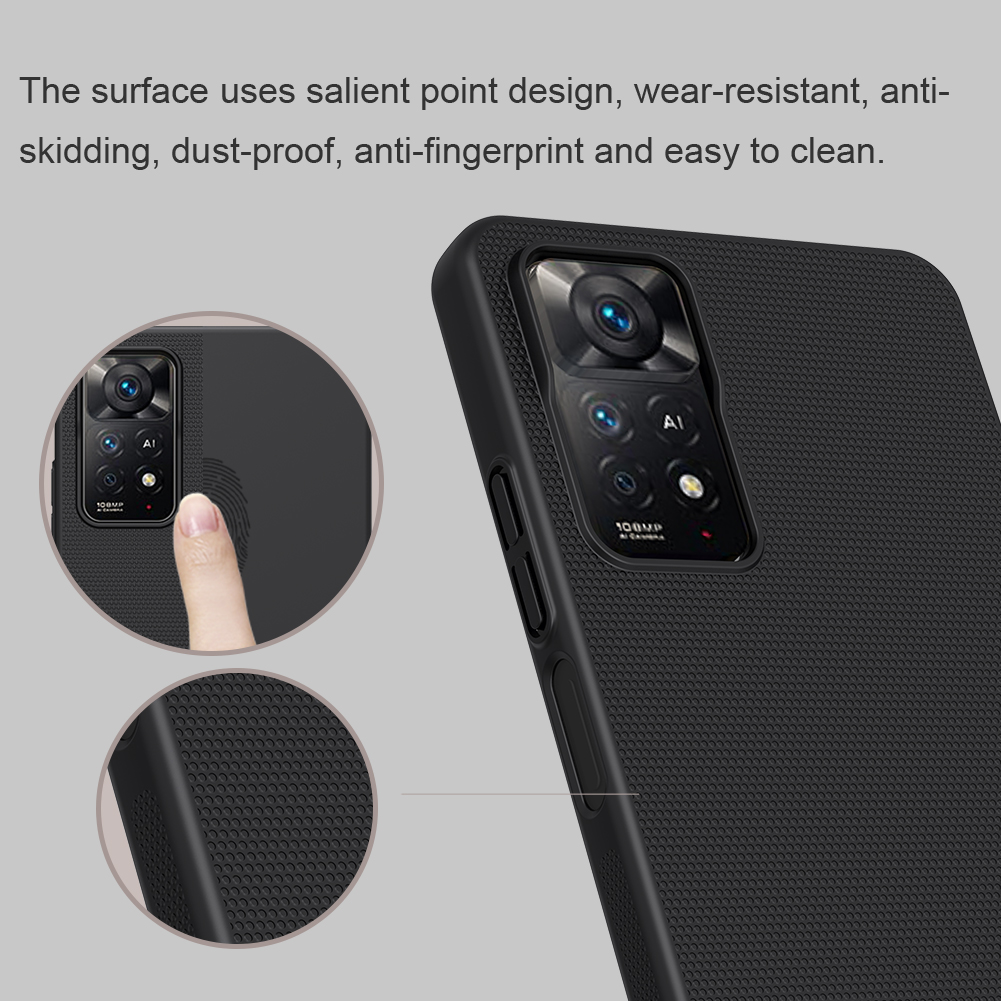 Dla Xiaomi Redmi Note 11 Pro 5G sprawa Nillkin Super matowa tarcza szczupła pokrywa dla Xiaomi Redmi uwaga 11 Pro Plus 11S globalna obudowa