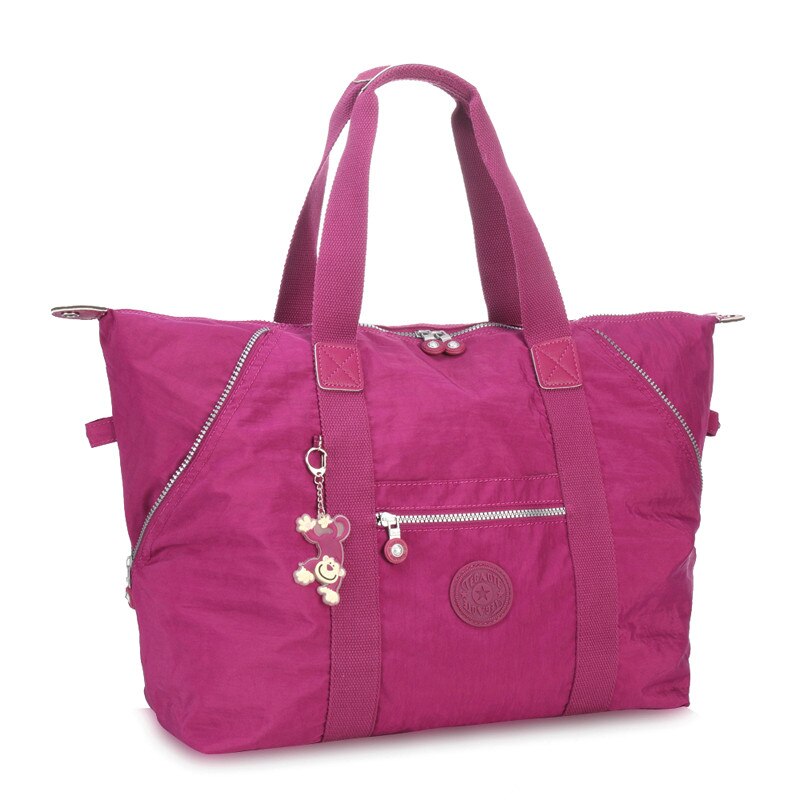 TEGAOTE femmes Top-poignée Sac à bandoulière de luxe sacs à main Nylon plage décontracté fourre-tout Femme Sac à main Sac Femme Bolsa Feminia: Purple Red