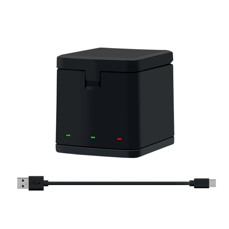 Batería de 1500mah para Gopro Hero 5, cargador de batería negro para Gopro Hero 7/6/5 baterías de Cámara de Acción Accesorios de Cámara: Rosa