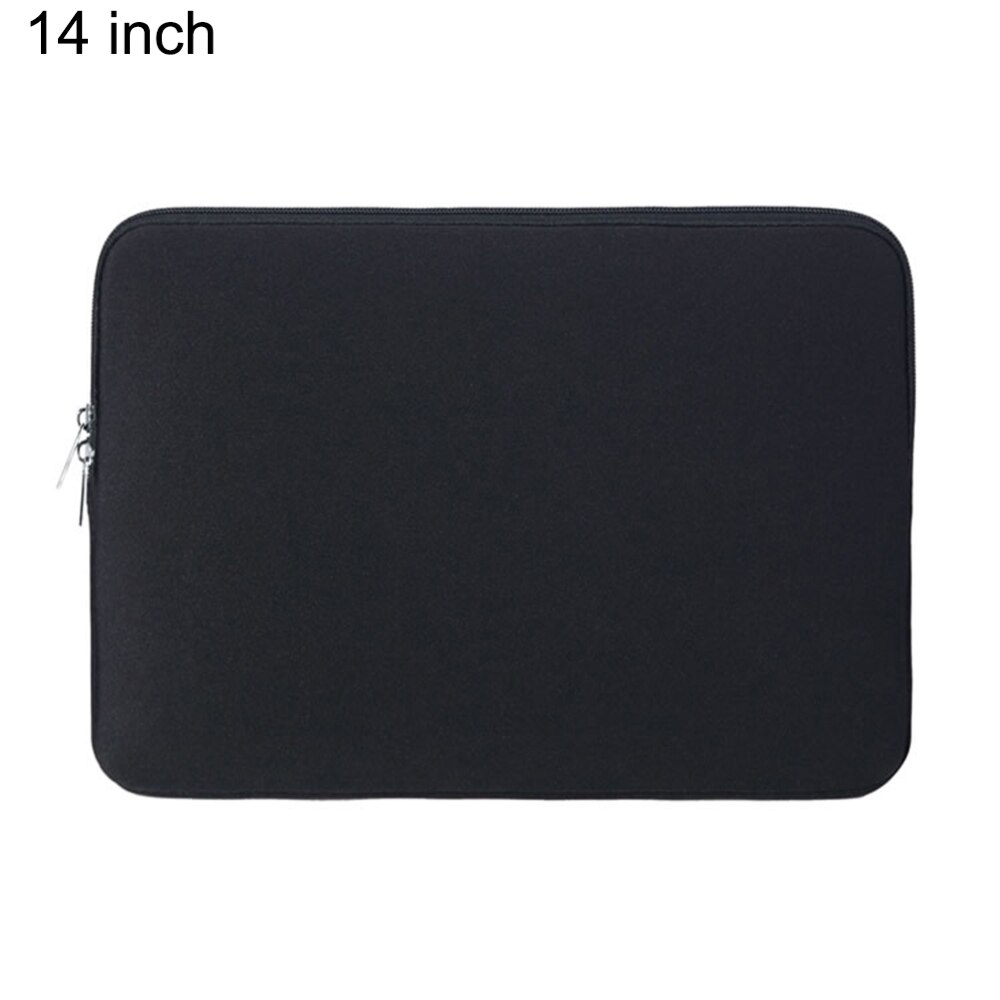 14 inches Waterproof Protective Case Nylon for Macbook Air Pro Shockproof and Wear-resistant inner Bag Outdoor Laptop Bags: Black