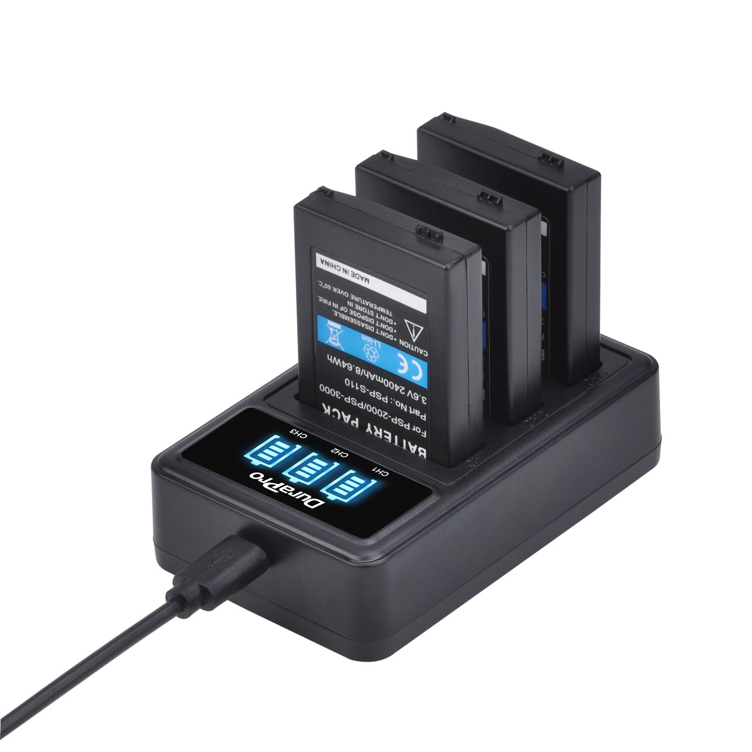 2400mAh PSP-2000 PSP-S110 bateria robić Sony PSP 2000, PSP 3000, PSP S110 kontroler