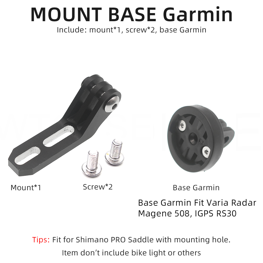 TWTOPSE support de caméra de feu arrière de vélo pour selle Shimano PRO TURNIX FALCON STEALTH GRIFFON adapté pour support de vélo Gopro: Bourgogne