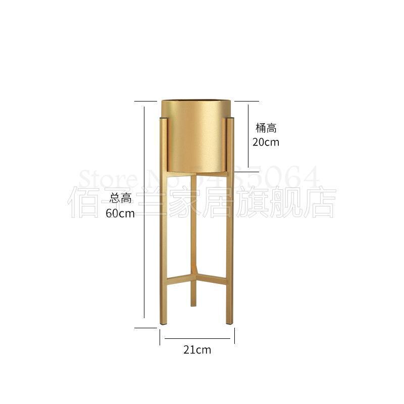 499 żelazny stojak na kwiaty dom salon kreatywny zielony koperek nordycki w kwiaty robić postawienia na półkę podłoga ins nowoczesny prosty złoty kwiat stojak na donicę: Sparks Fy 7