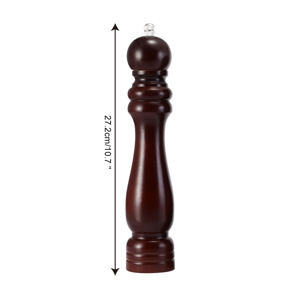 1 pieza de recipiente para condimentos, molinillo de pimienta de madera, salero y pimentero, especias de cocina, sal, molinillo de azúcar, herramientas para condimentar