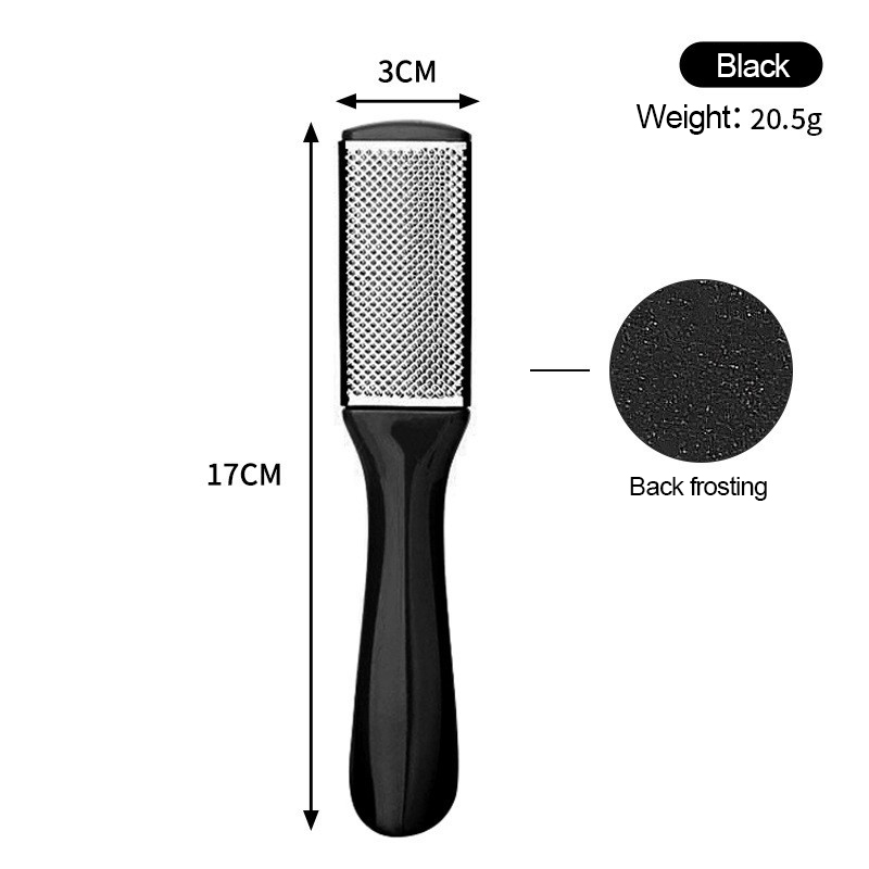 Hiel Schoon Pedicure Gereedschap Eelt Remover Voet Scrubber Voetvijl en Eelt Remover Voetmassage Borstel Manicure Voetverzorging Gereedschap: Light Grey