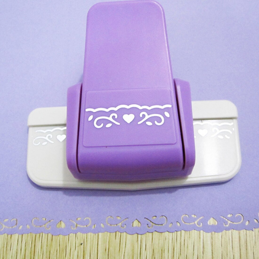 Poinçons artisanaux en papier, perforateurs de frontière, sans effort, pour poinçons de Scrapbooking, Machine de découpe, papeterie de bureau outils de bricolage: 06