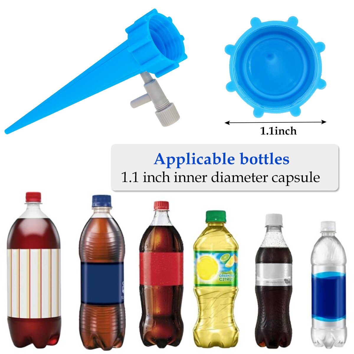 Garden Irrigation Plant Water Dispenser Automatic Watering Tool Box Device Potted Watering Artifact 12pcs