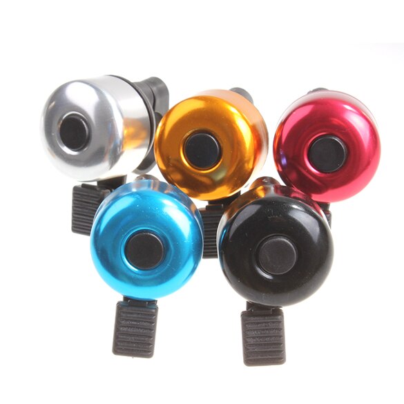 Klassieke Metalen Fietsbel Fietsen Hoorn Fietsstuur Bell Bike Horn Veiligheid Fiets Accessoires Zwart: Default Title
