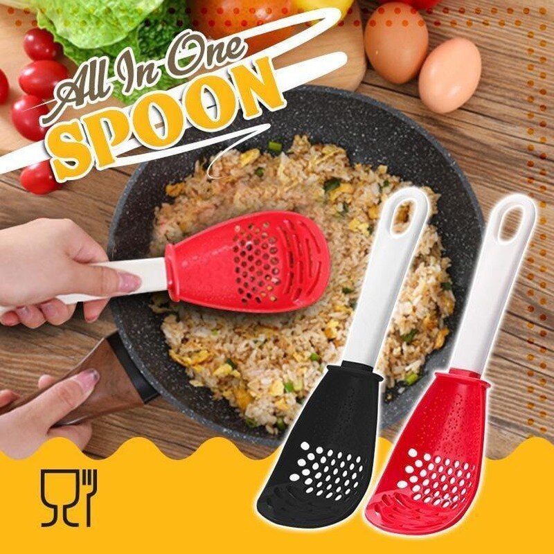Spec we multifunzionele Keuken Koken leribbon Hittebestendig Opknoping Gat Innovatieve aardameria knofwatchpers Vergiet lelooping