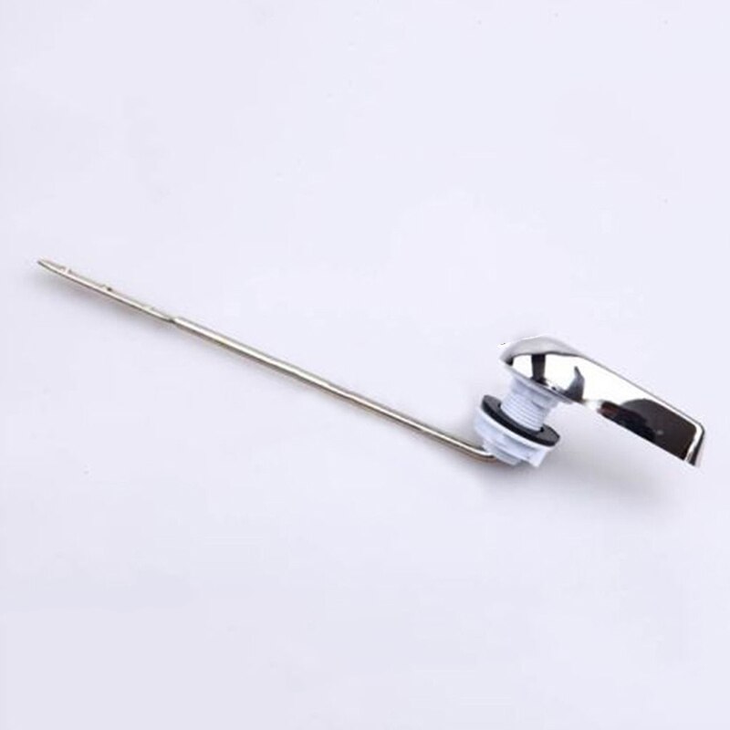 1*Toilet Handle Toilet Switch Universal Toilet Tank Flush Lever Chrome Finish Toilet Handle Fits Suitable For Most Toilets