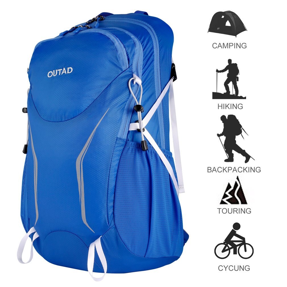 OUTAD-mochila ultraligera para exteriores, impermeable, para montañismo, escalada, Camping, deportiva, reductora de carga