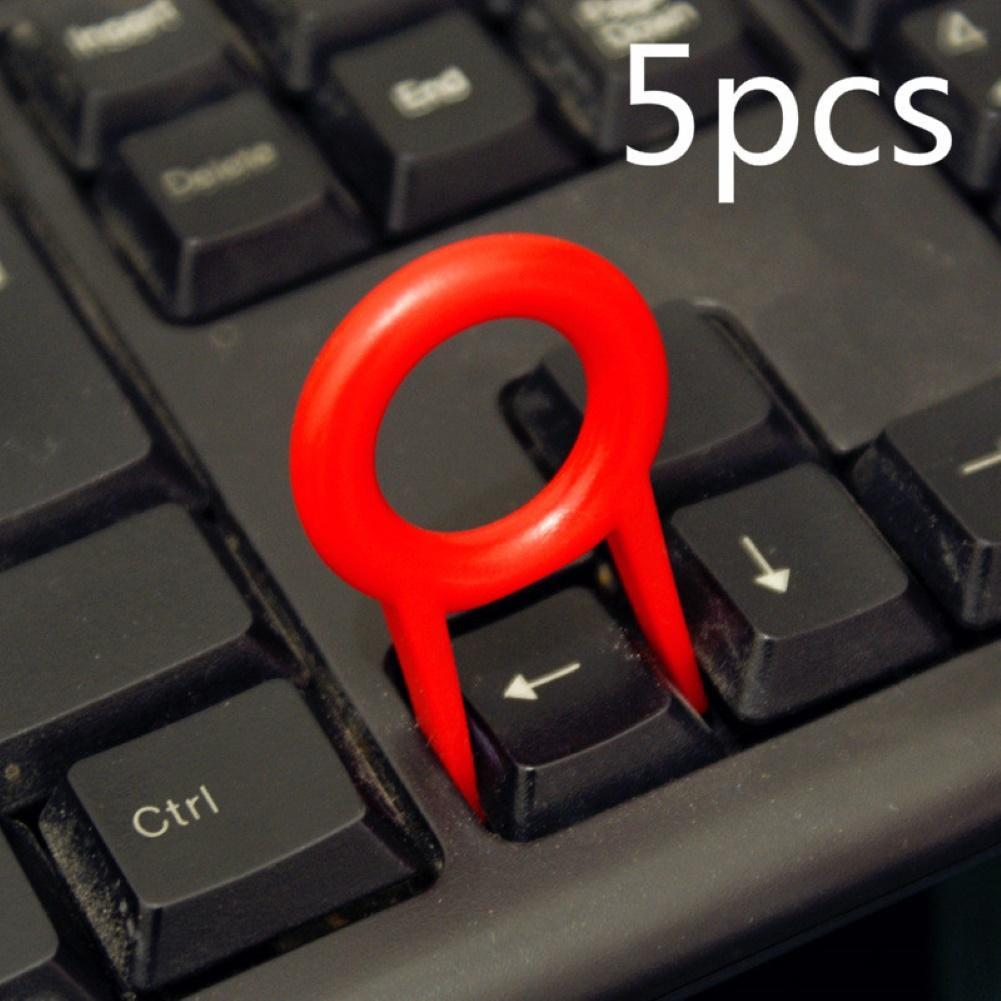 Removedor de teclado mecânico universal, removedor de teclas aleatório, 5 peças