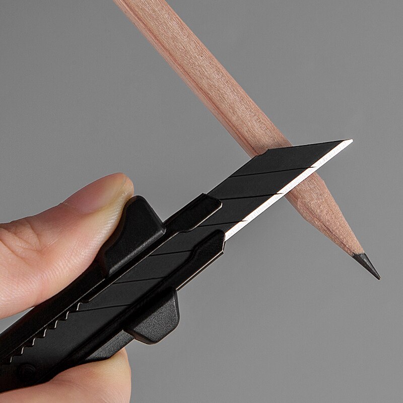 Xiaomi Fizz Aluminum Alloy Grip Utility Knife High Carbon Steel Blade Self-Locking Sharp Angle with Fracture Knife Cutter