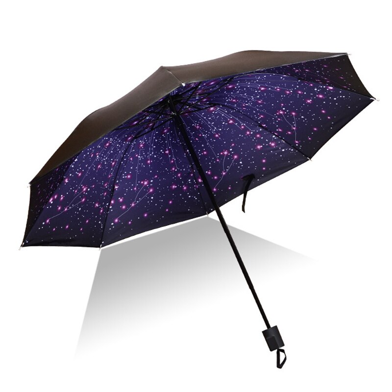 Parasol Umbrella Women Girls Sun Rain Umbrella UV Protection Windproof Folding Compact Travel Foldable Umbrellas: 2