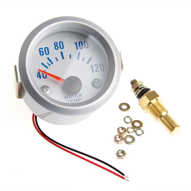Indicador Digital eléctrico para coche, medidor de temperatura del agua, 2 pulgadas, 52mm,