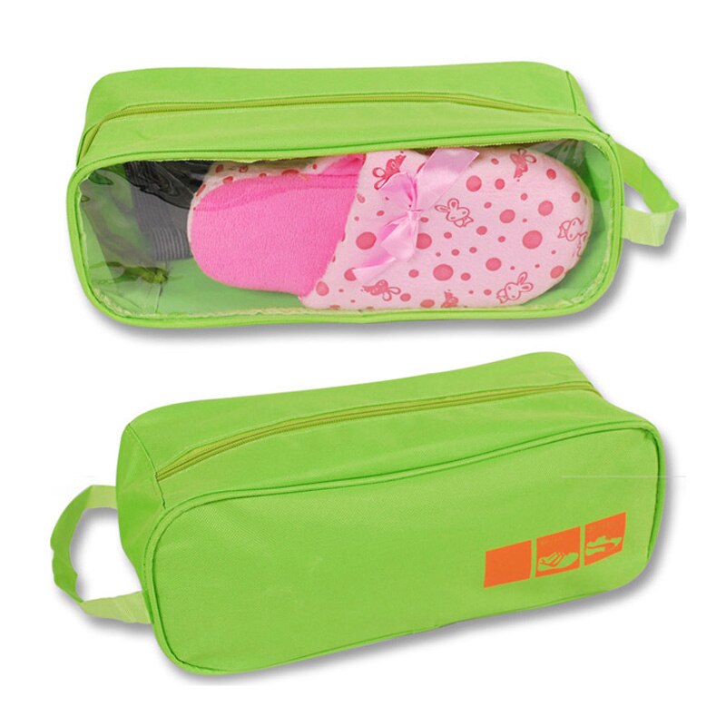 Football Boot Shoes Bag Sports Gym Rugby Hockey Carry Storage Case Waterproof Travel Shoes Bags AUG889: Green