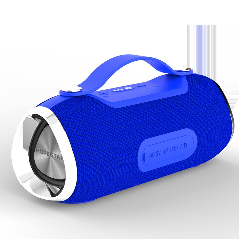 HOPESTAR H40 Esterna Impermeabile altoparlante del bluetooth Portatile 3D stereo Subwoofer Mp3 giocatore altoparlante Radio FM TF USB di trasporto libero Senza Fili suono: H40 blu