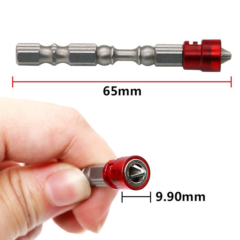 Screwdriver Set 65mm Anti-Slip Electric Hex Magnetic Screwdriver S2 PH2 Single Head Bit Tool Screws Extractor parafusadeira