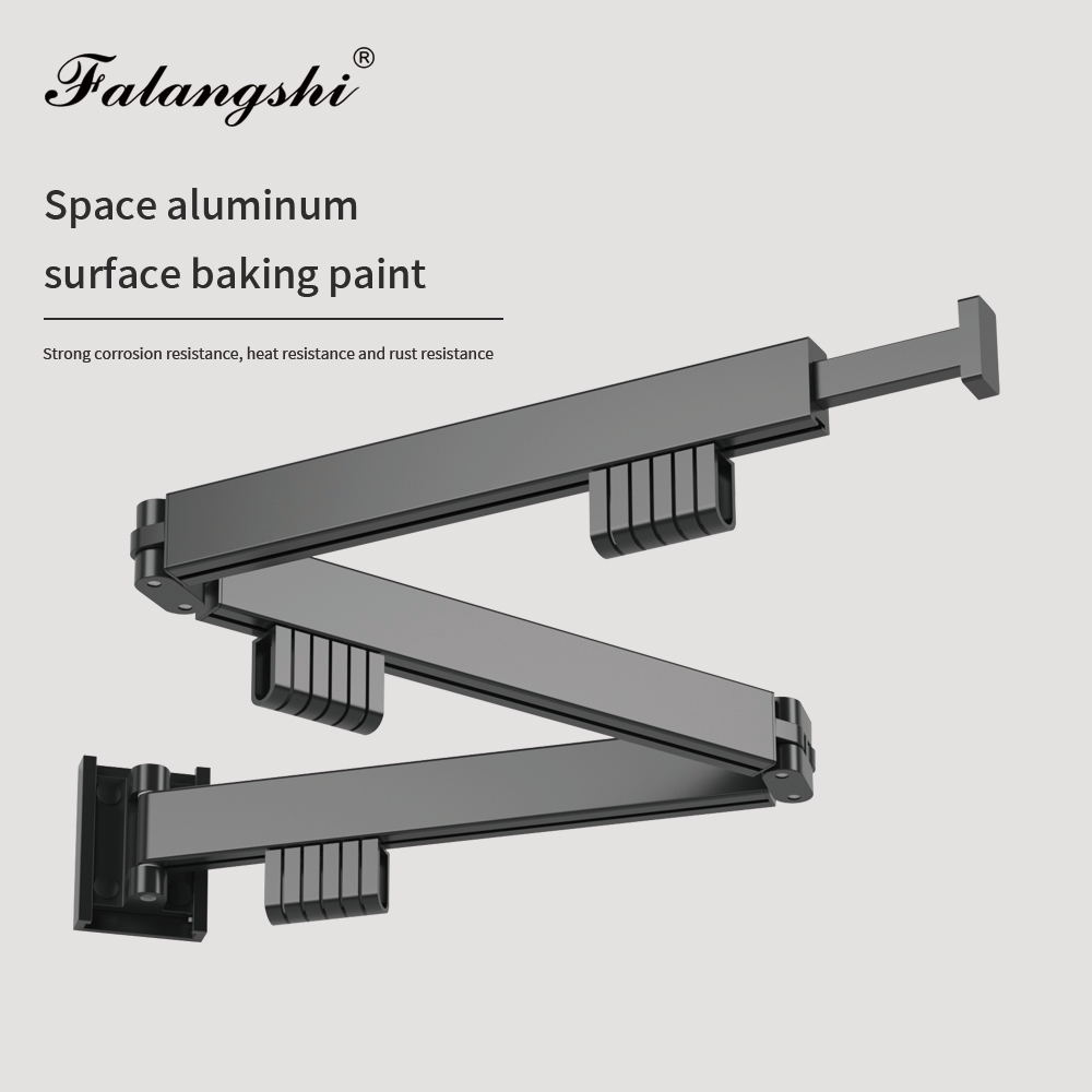 Cintre pliant rétractable pour le séchage des vêtements, espace intérieur et extérieur, en aluminium, pour l&#39;organisation des vêtements ménagers, WB3027