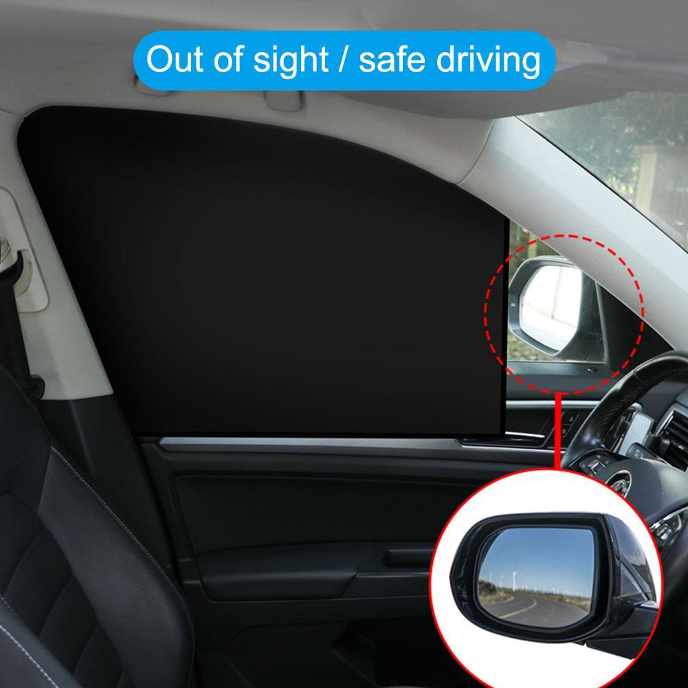 Parasol magnético fuerte para ventana de coche, visera de protección solar, cortina para ventana delantera/trasera, accesorios para coche, Verano