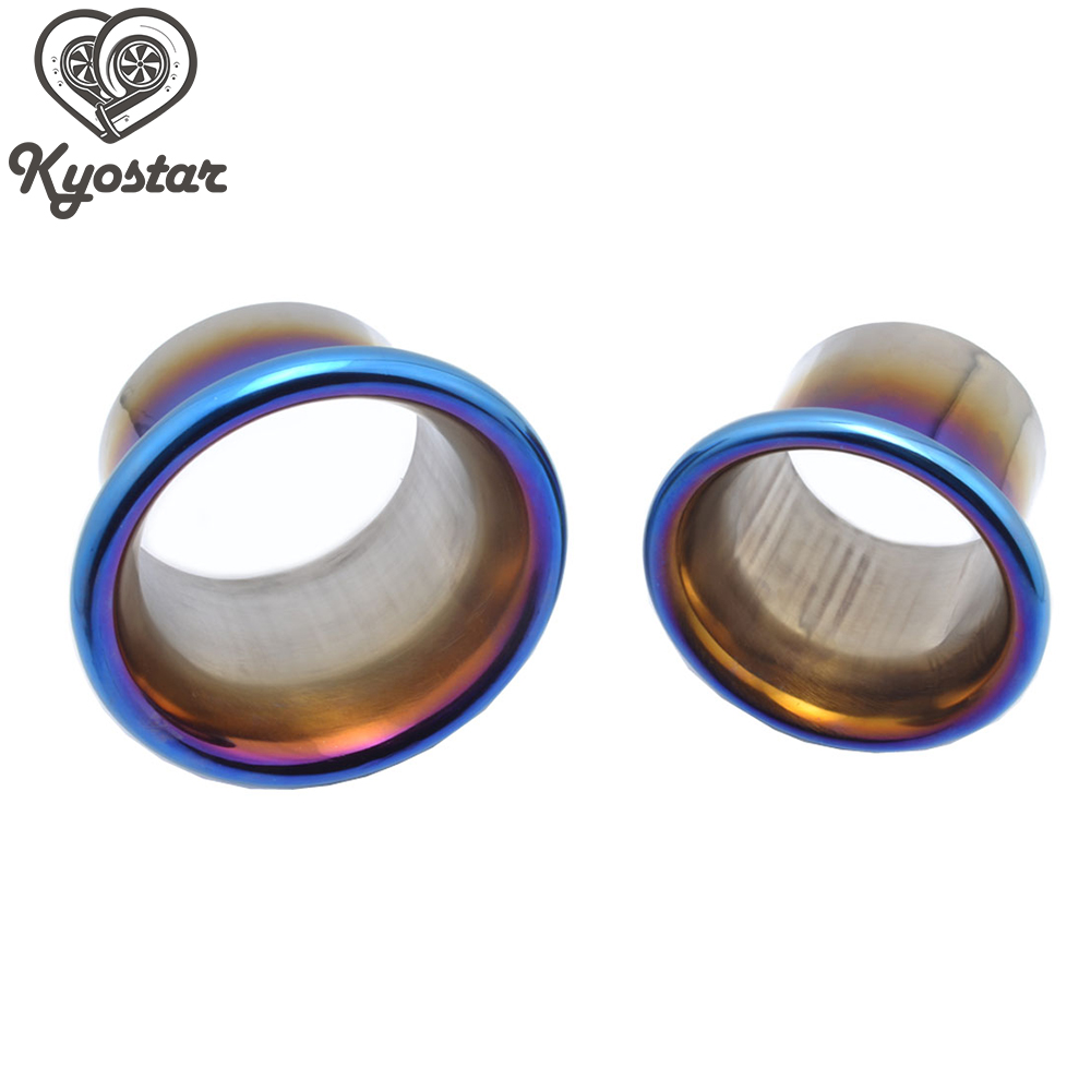 Universal 4" Inch 3.5" inch Stainless Steel Air Intake System Velocity Stack Kit 89mm 102mm Turbo Horn Funnel Kit