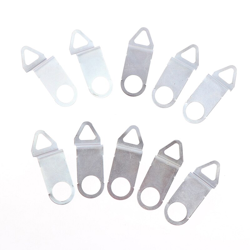 10 Stks/partij Sliver Kleuren Legering Wandklok Haken Diy Klok Beweging Mechanisme Metalen Opknoping Accessoires