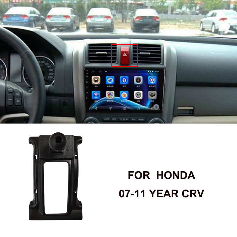 Para honda suportes de telefone do carro base de montagem suporte accord 2004-2024, crv 2008-2024, civic 2006-2024, ajuste jazz 2008-2022