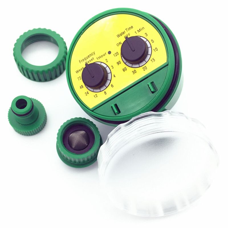 1 pc engelsk elektronisk ligence havevandingssystem timer controller vand programmer tilslutning  g3 / 4 trådet vandhane