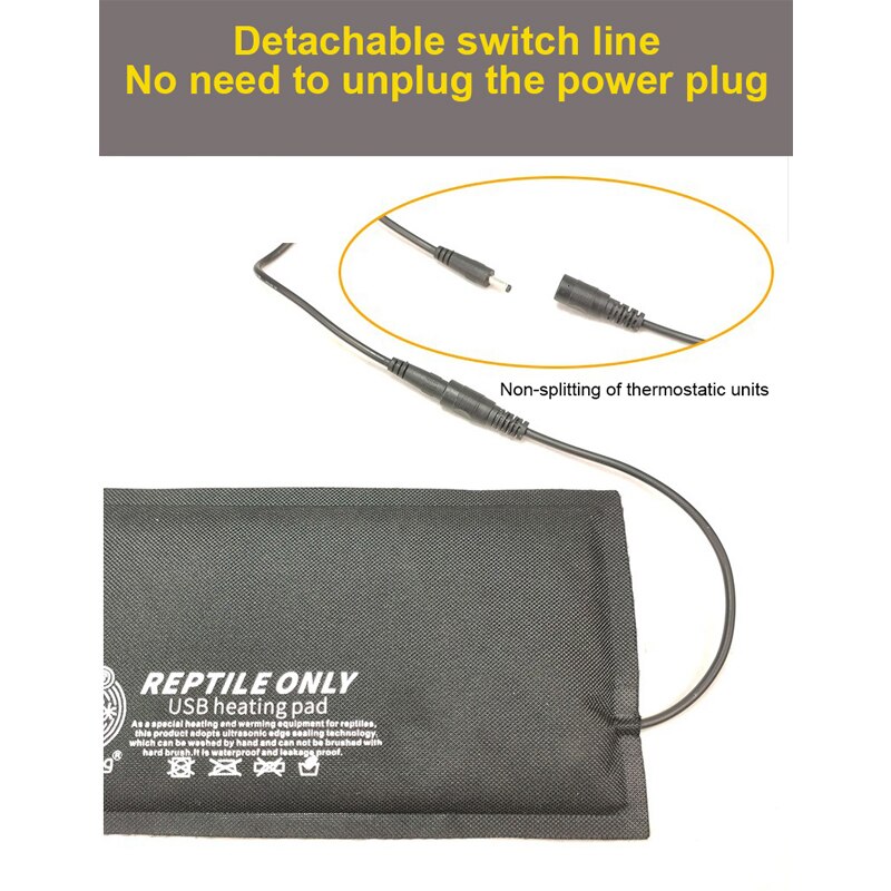 Tappetino riscaldante USB tappetino riscaldante per animali domestici con termoregolatore interruttore Timer regolabile tappetino riscaldante temperatura incubatore