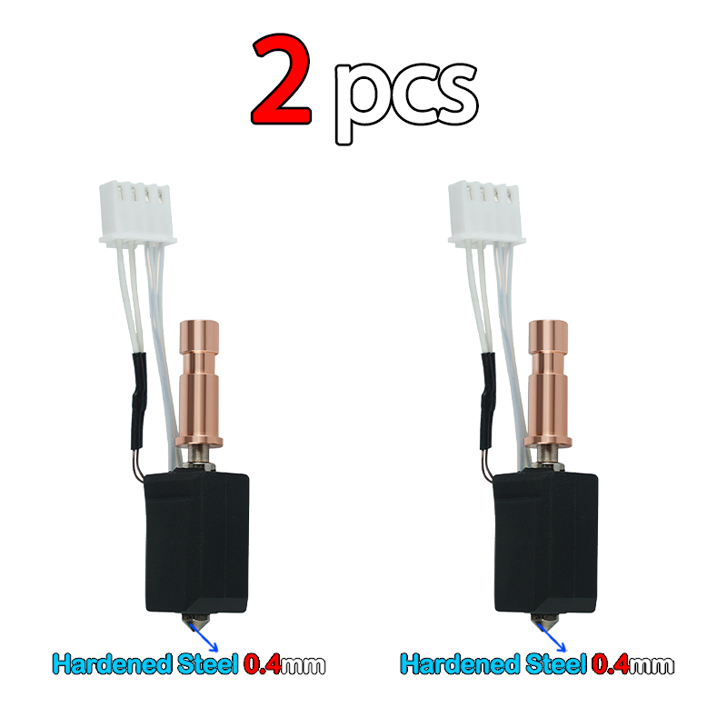 per Anycubic Kobra S1 Hotend ceramica Nuovo aggiornamento Hotend per Kobra S1 Combo testa S1C Stampante 3d 24V 48W 200K Riscaldamento rapido 300 ℃: bianca