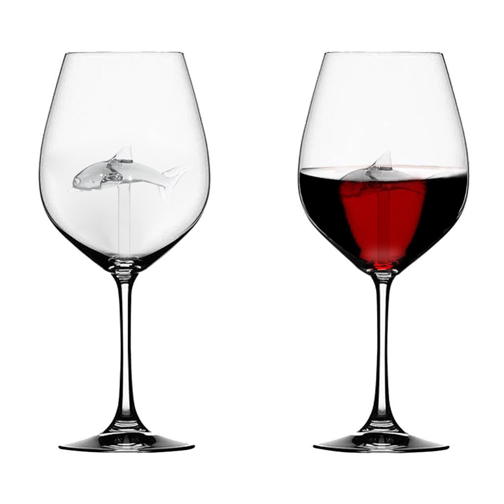 Christmas Europese Crystal Glas Cup Shark Rode Wijn Glas Wijn Fles Glas Hoge Hak Shark Rode Wijn Cup Voor wedding Party