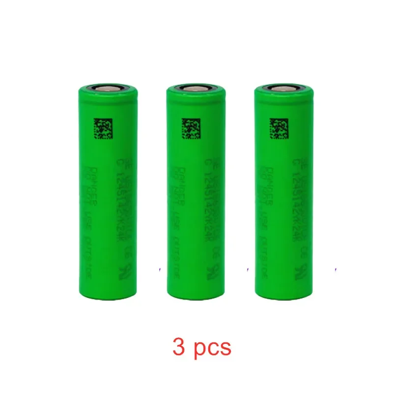 100% original. Wiederauf ladbar. Vtc6 Batterie. Lithium, 3,7 V, 3000mAh, Abs. 18650. Vtc 6,30 a, Spielzeug, Taschenlampe, 3000mAh.: WHITE