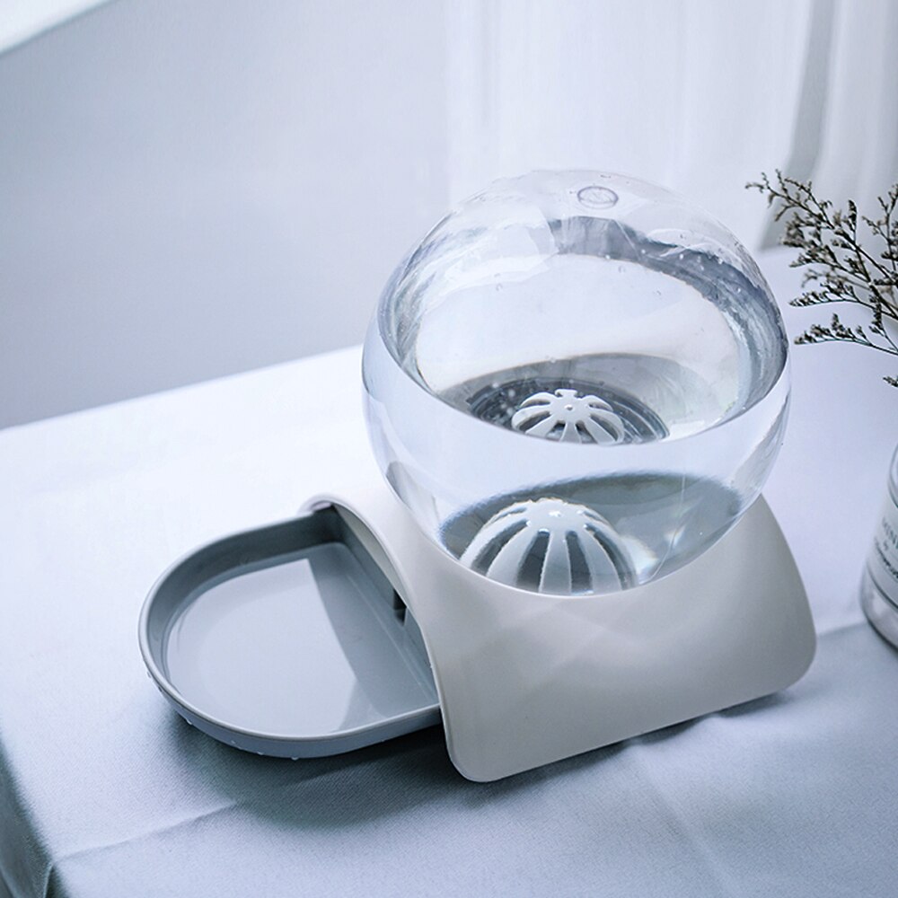2.8L Automatic Water Dispenser Bubble Bowl Fountain Pet Cat Dogs Water Large Drinking Bowl Cat Drink Pet Supplies No Electricity