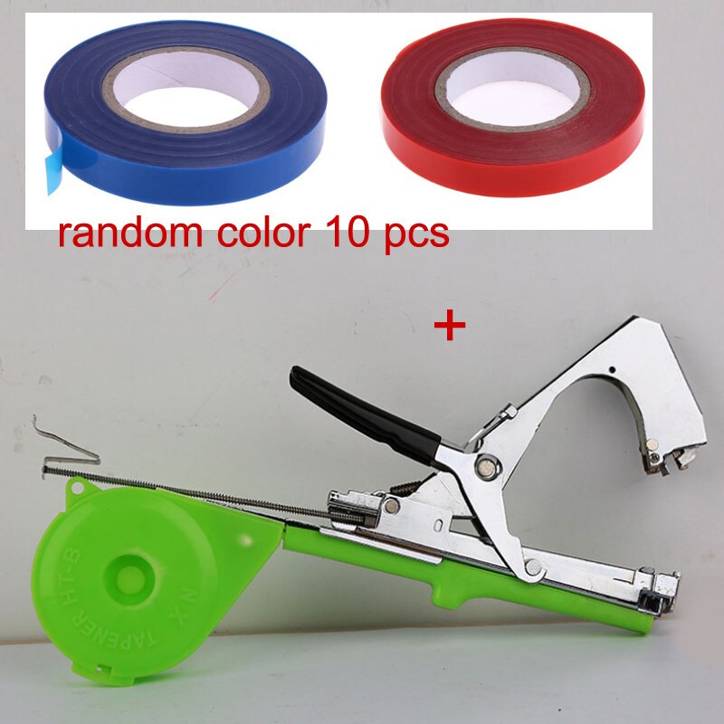 Garden Tools Plant Tying Tapetool Tapener Machine Branch Hand Tying Machine Tapetool Tapener Packing Vegetable Stem Strapping: set 1