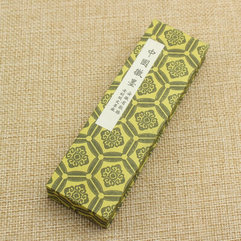 Tinta tradicional china sumi-e, palito de tinta sólida, tinta para caligrafía, pintura, Hui mo, pez de salto, color negro