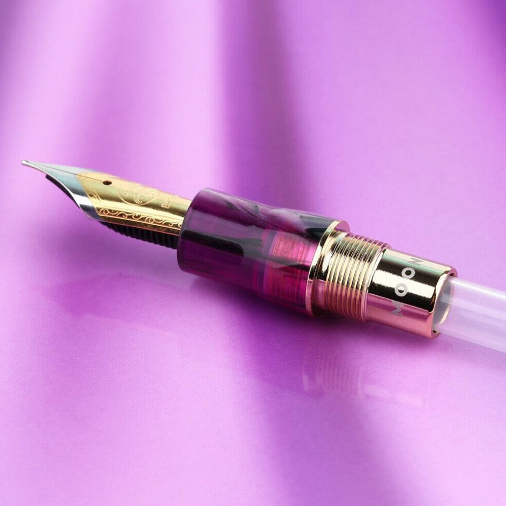 1Pc Hars Vulpen Bock Final Tip Penpunt Met Converter Gouden Clip Mooie Schrijven Pen Kantoor School Briefpapier