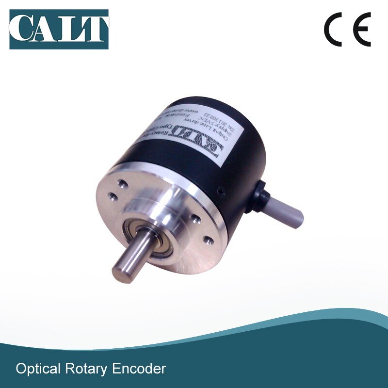 CALT GHS3805 sortie push pull A B Z signal 5mm arbre plein incrémantal capteur d'angle de rotation optique encodeur