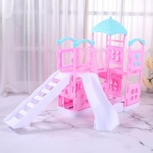 1/12 dukkehus glidende legestige forlystelsespark miniaturer piger glide haven legetøj dukkehus tilbehør