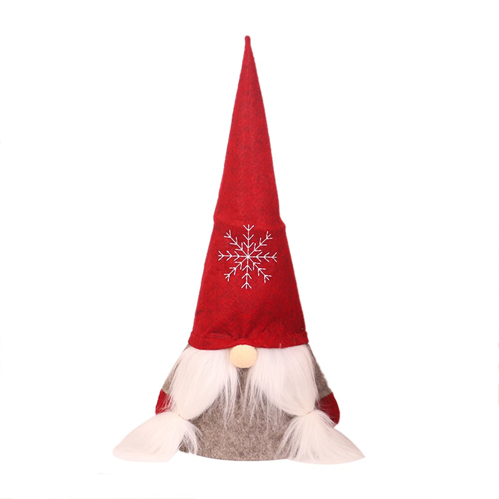 Kerst Decoraties Voor Thuis Kerst Niet-geweven Faceless Man Pop Die Ornamenten Schattige Pop Xmas Boom Grote Toppers: Girl