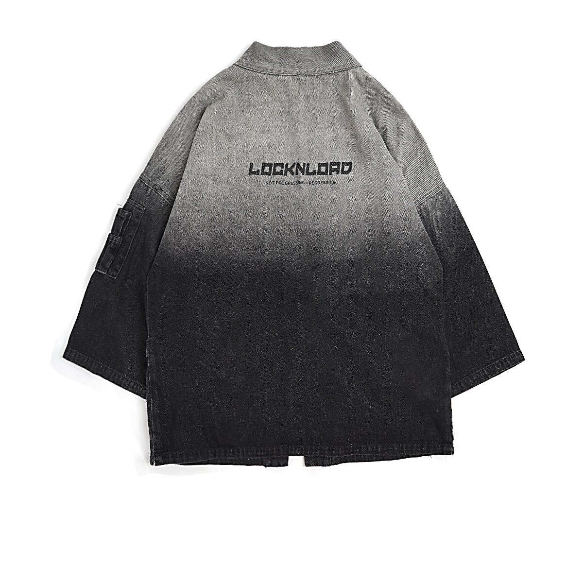 Veste en jean Kimono pour homme, Streetwear japonais, printemps
